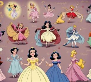 A Comprehensive Guide To Disney Princesses Through The Ages