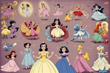 A Comprehensive Guide To Disney Princesses Through The Ages